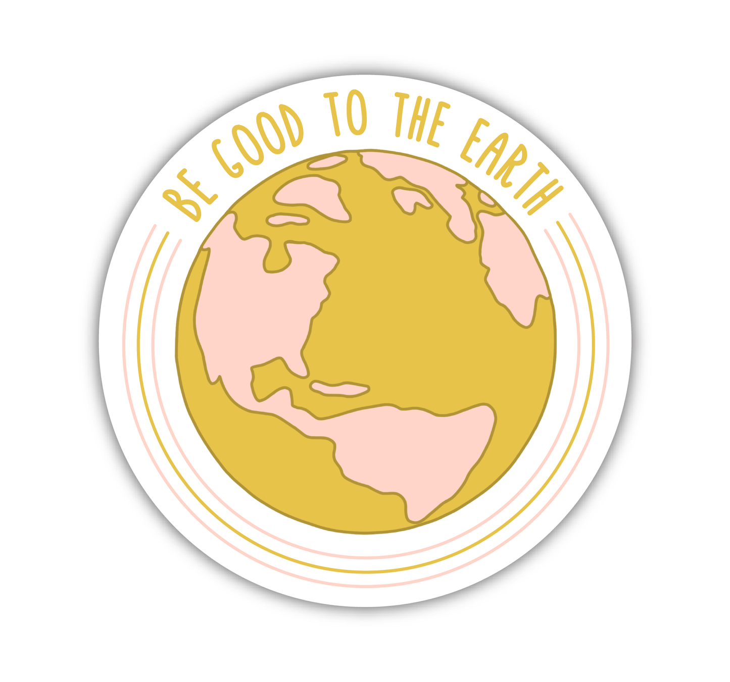 Good to the Earth Vinyl Sticker