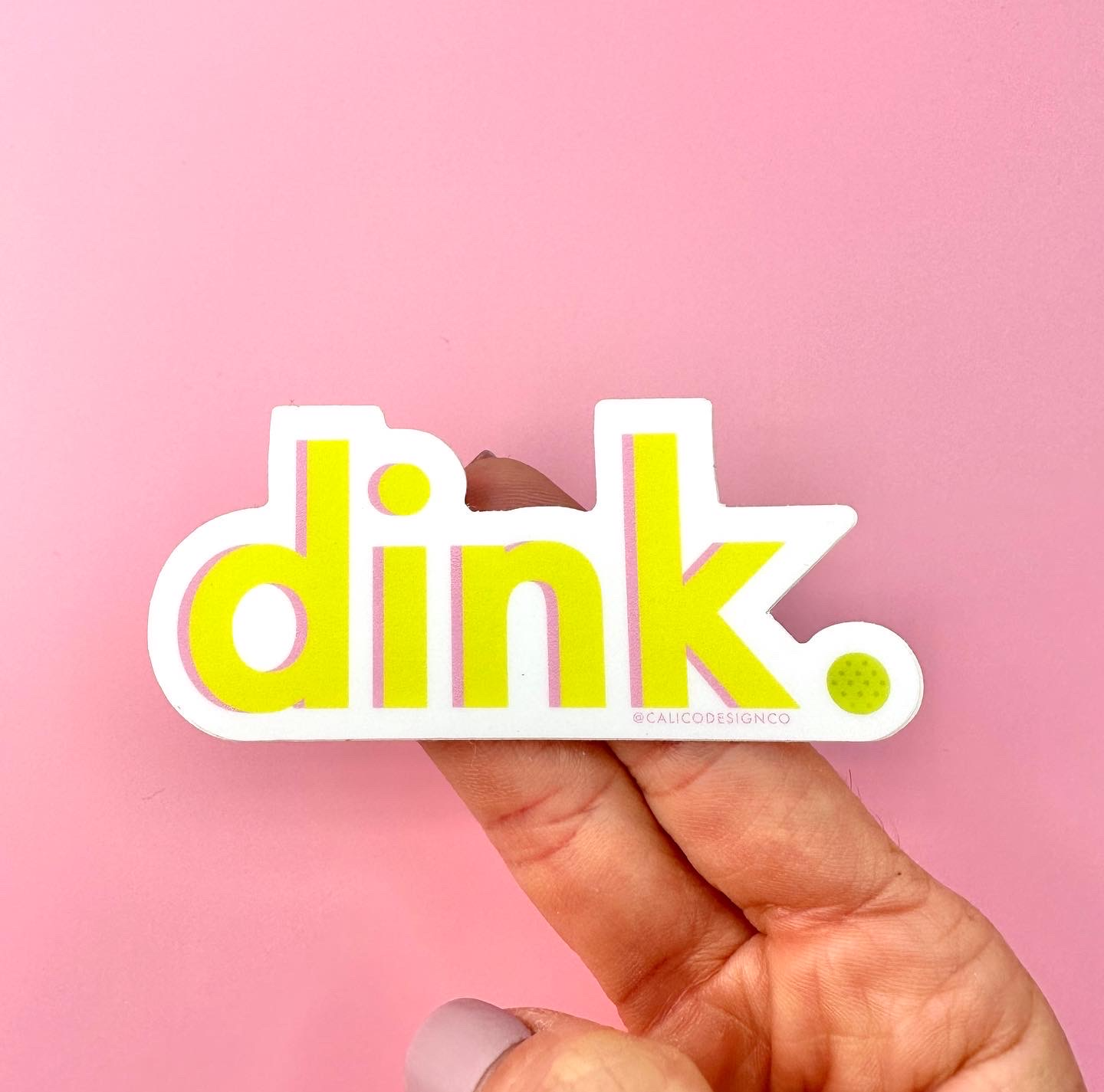 Pickleball Dink Viny Sticker