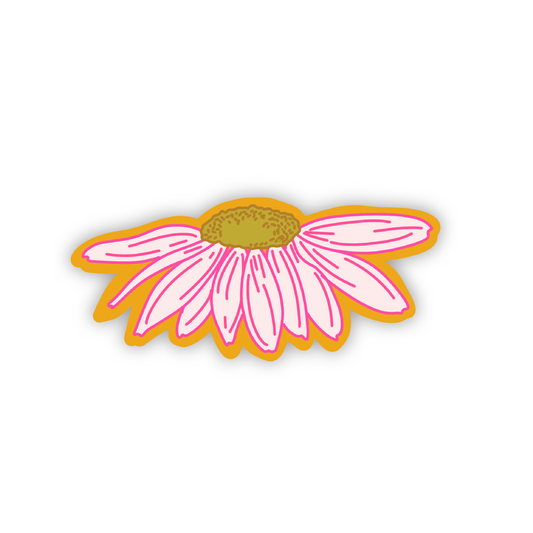 Modern Daisy Flower Vinyl Sticker