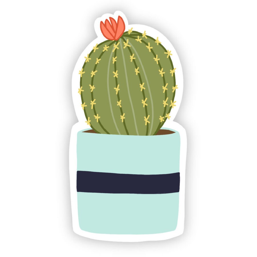 Cute Succulent Vinyl Sticker