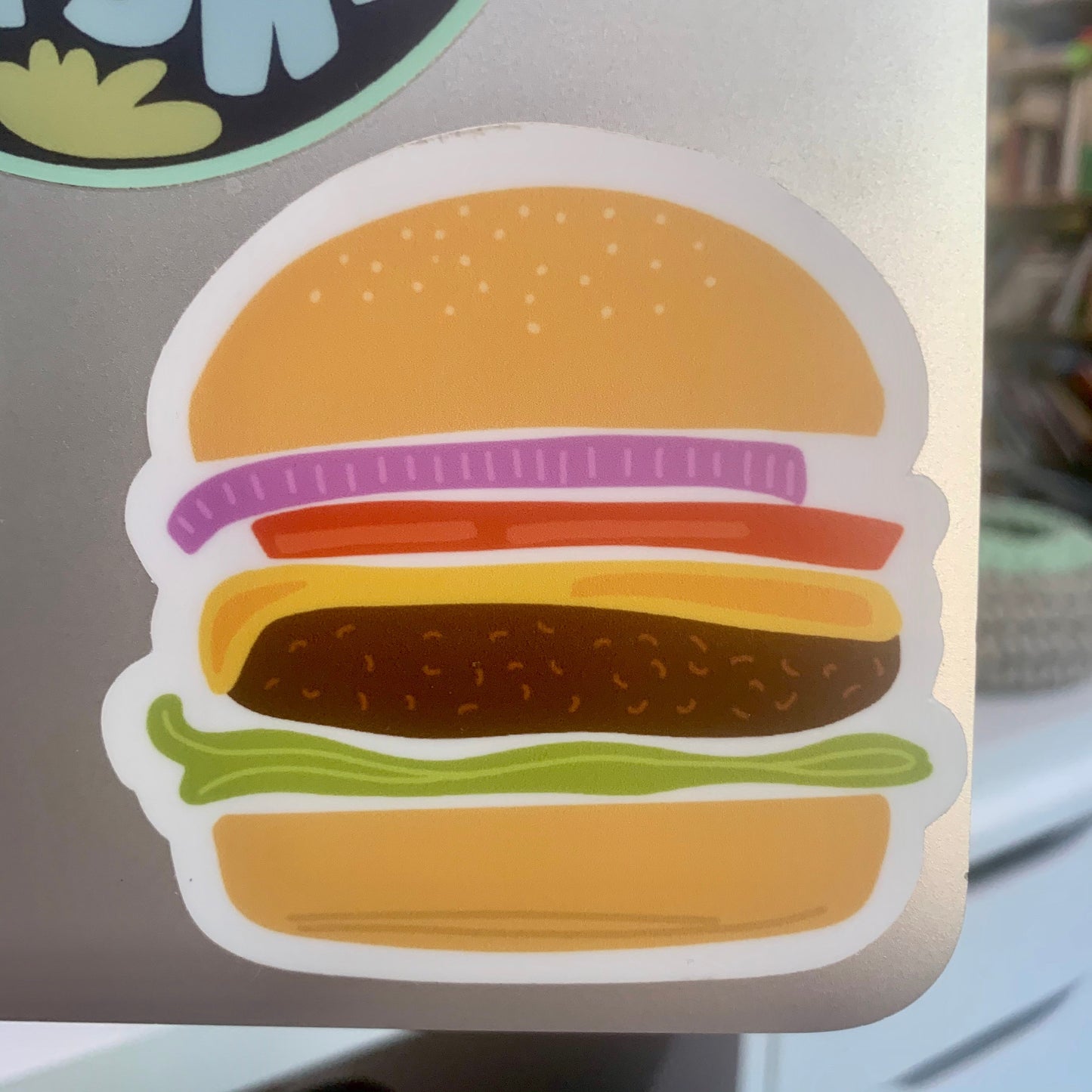 Cheeseburger / Hamburger Vinyl Sticker