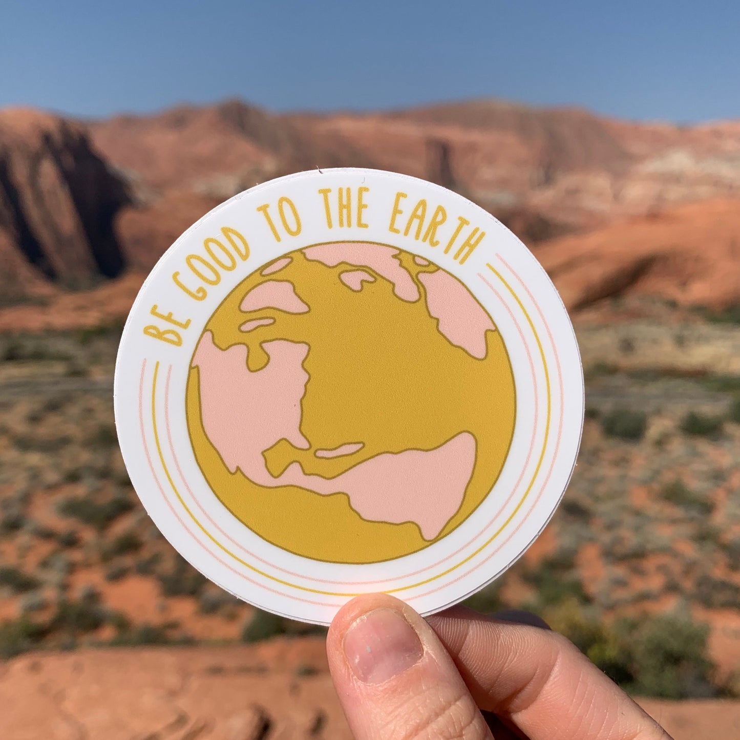 Good to the Earth Vinyl Sticker