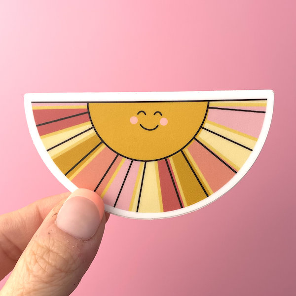 Sunshine Vinyl Sticker