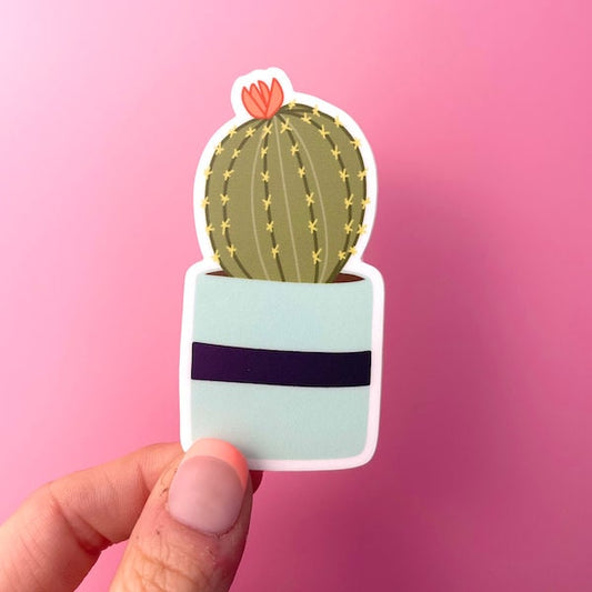 Cute Succulent Vinyl Sticker