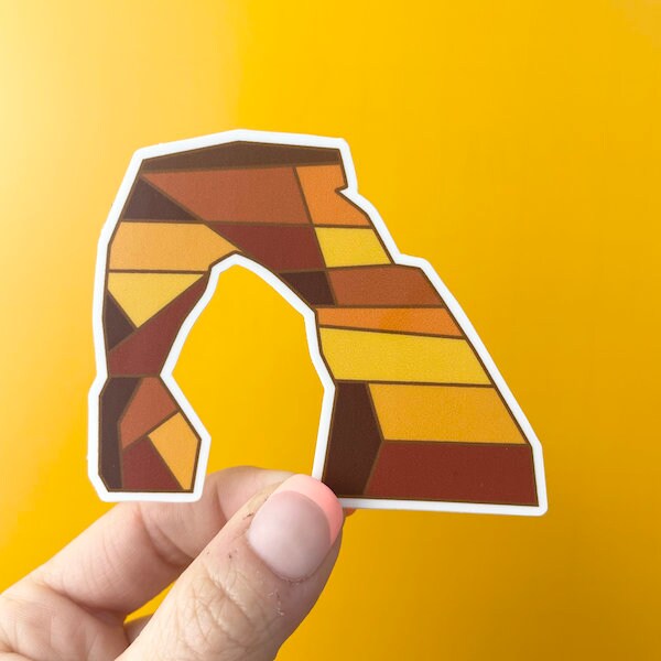 Delicate Arch Vinyl Sticker