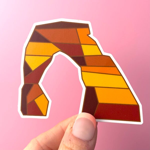 Delicate Arch Vinyl Sticker