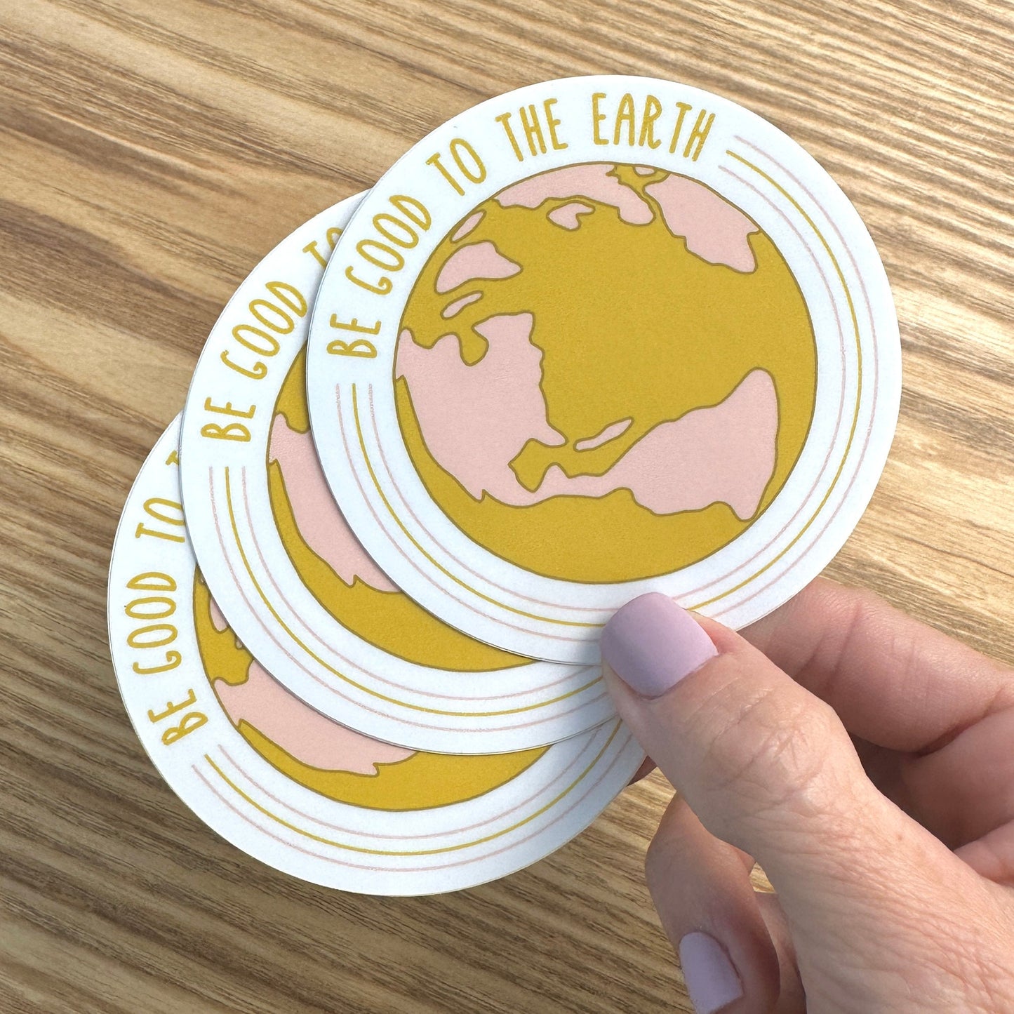 Good to the Earth Vinyl Sticker