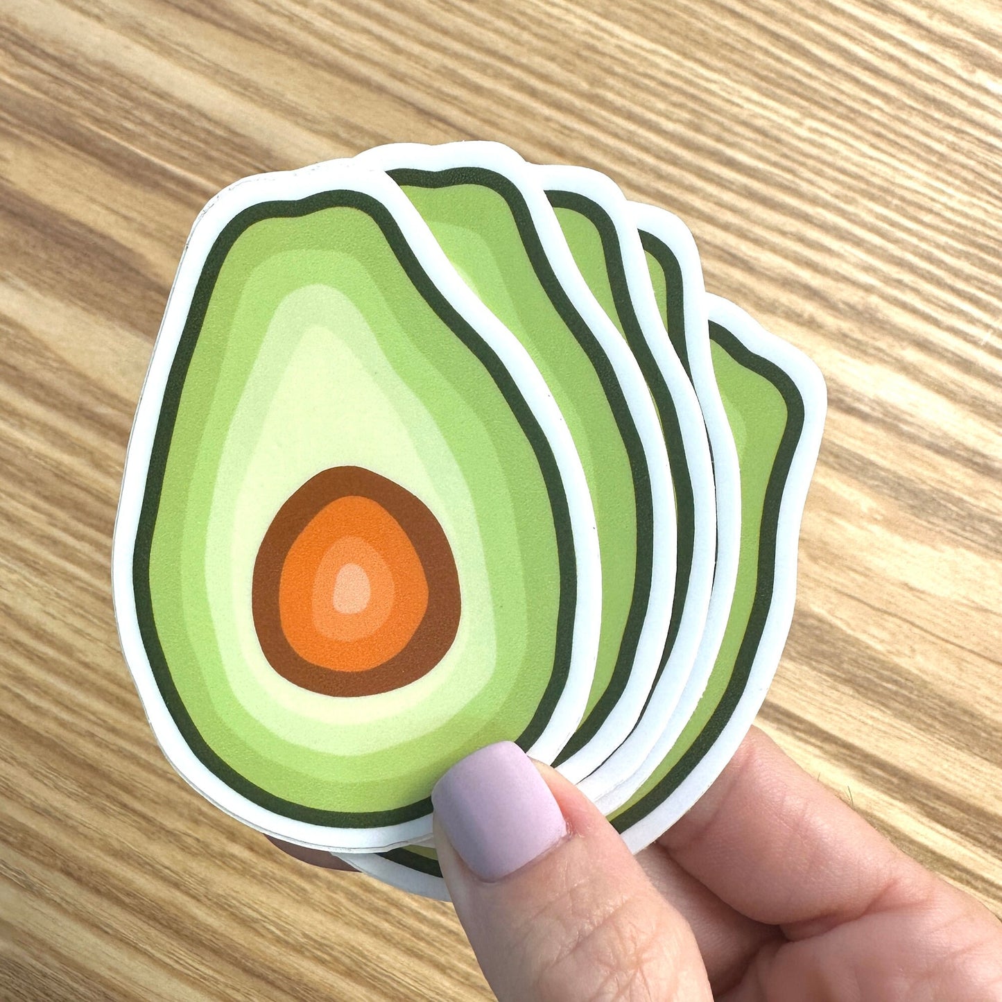 Avocado Vinyl Sticker