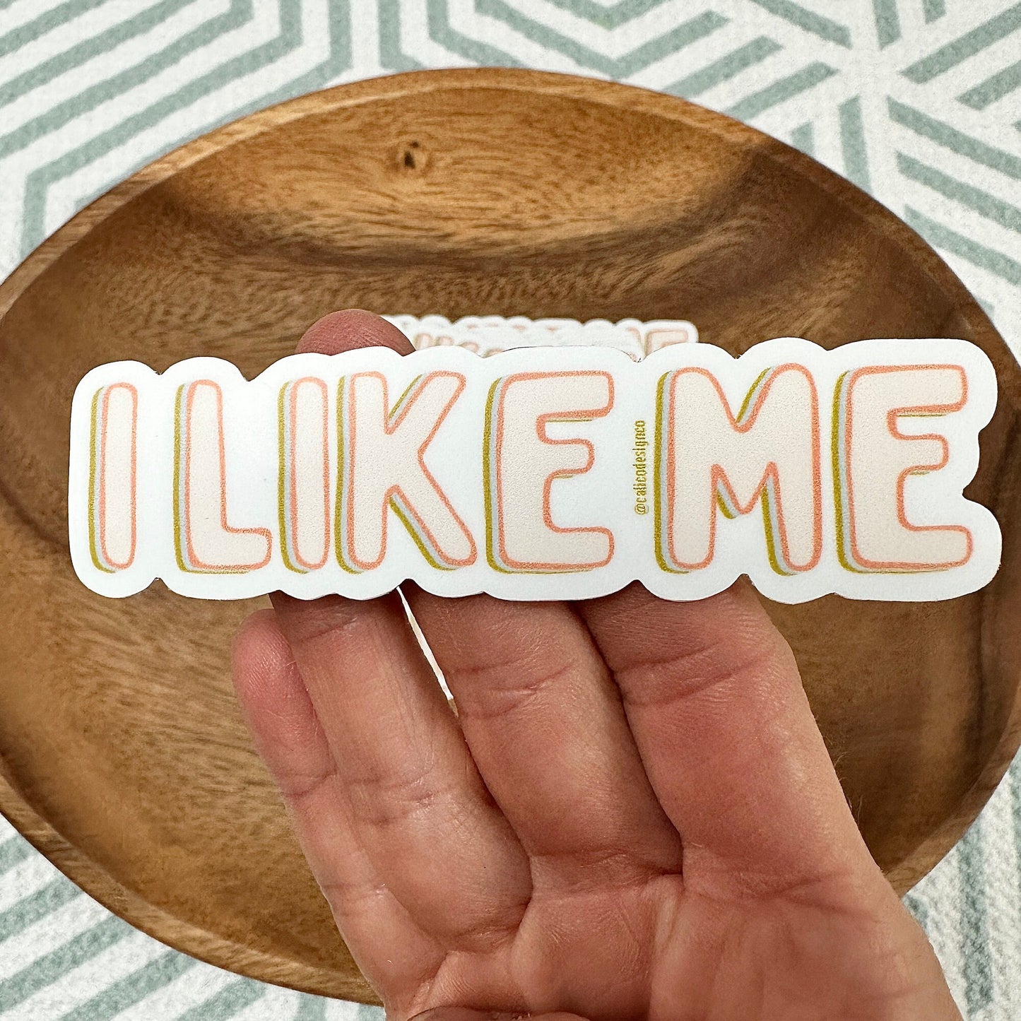 I Like Me Vinyl Sticker