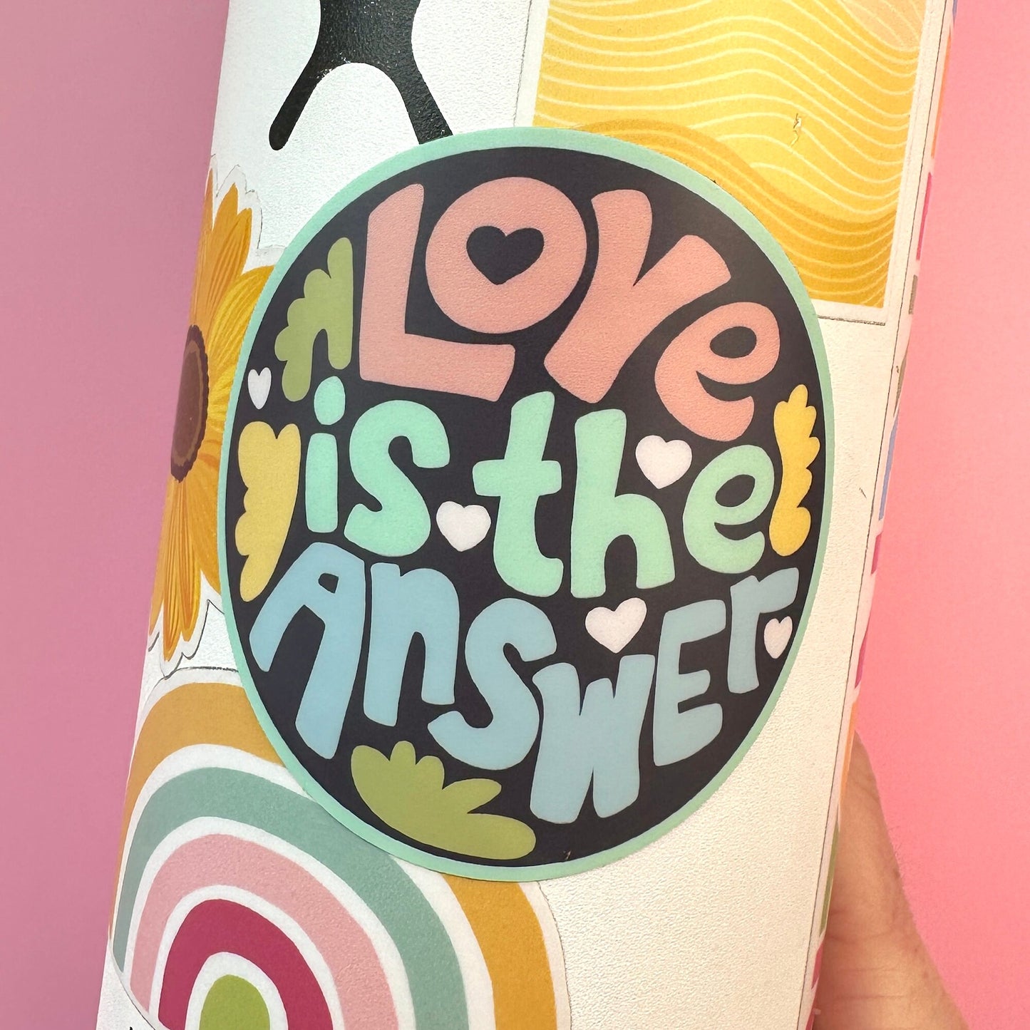 Love is the Answer Vinyl Sticker