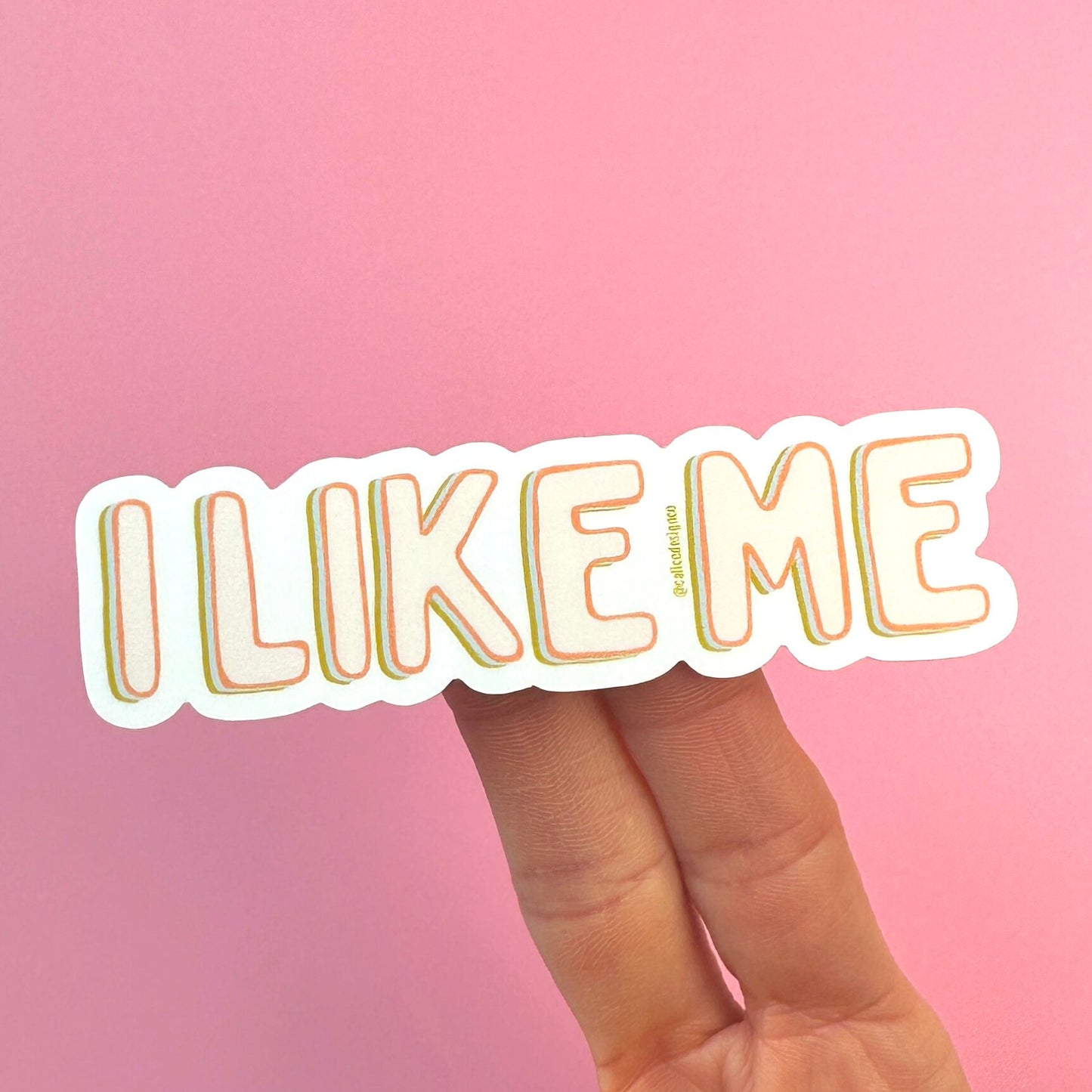 I Like Me Vinyl Sticker