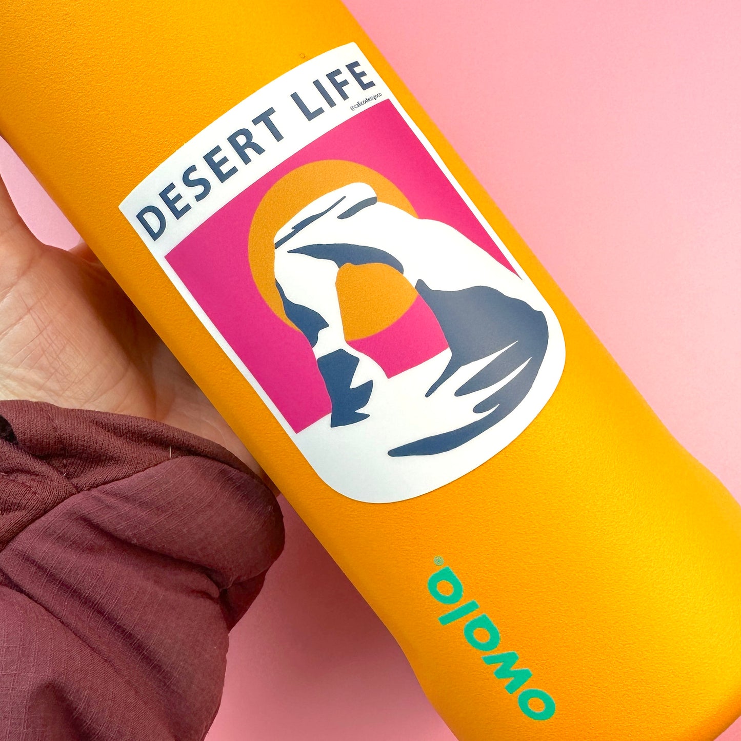 Desert Life Arch Vinyl Sticker