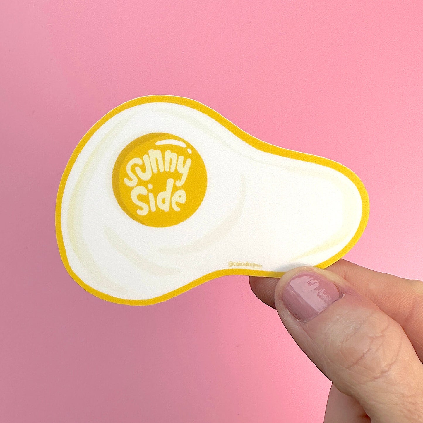 Fried Egg Sunny Side Vinyl Sticker