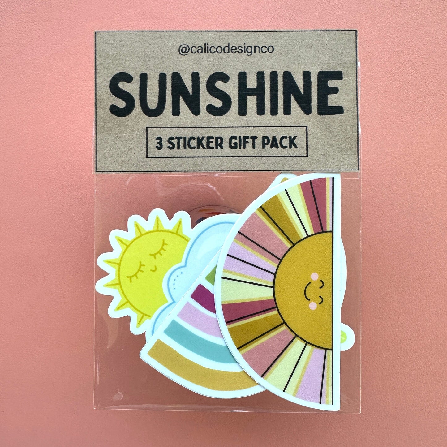 Sun & Sky Vinyl Sticker Pack